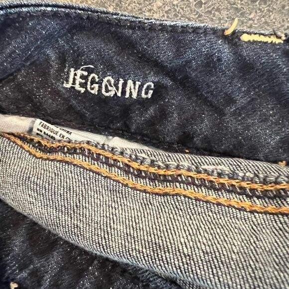 American Eagle super stretch  mid rise Jeggings size 2 - Picture 4 of 7